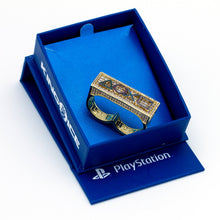 Load image into Gallery viewer, Inspired by PlayStation® - Iced PS Buttons Two Finger Ring