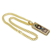 Load image into Gallery viewer, Inspired by PlayStation® - XL Iced PS Buttons Necklace