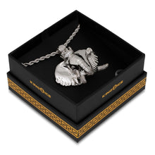 Load image into Gallery viewer, The White Gold Elephant Necklace - Designed by Snoop Dogg x King Ice
